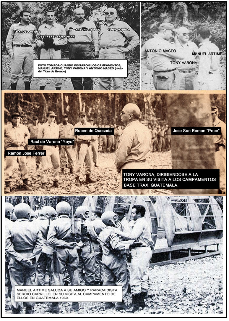 foto en los campamentos